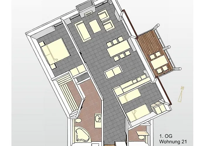Strandvilla 21 - Morgenroete *